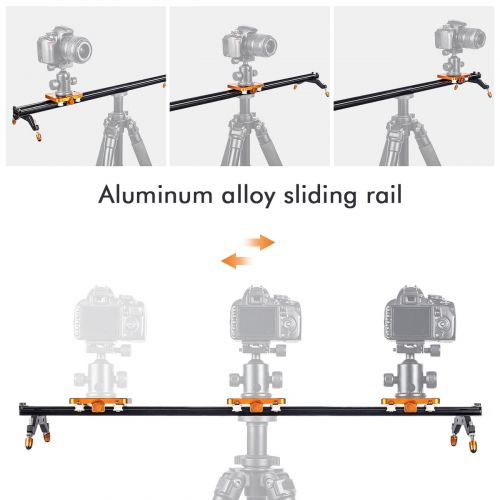  [아마존 핫딜]  [아마존핫딜]TARION TR-SD80 80cm Videoschiene Dolly Kamera Video Rail Slider Schiene Kamerawagen mit Tragetasche fuer Kamerafahrt mit DSLR, Video und Camcorder (Kamerafahrt bis zu 80cm)