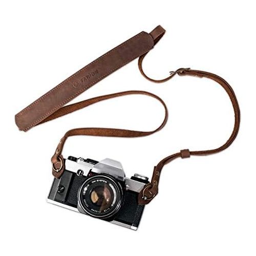  TARION Genuine Leather Camera Strap Adjustable DSLR Shoulder Neck Strap Belt