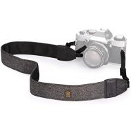 TARION Camera Shoulder Neck Strap Vintage Belt for All DSLR Camera Nikon Canon Sony Pentax Classic White and Black Weave (Upgraded Version)