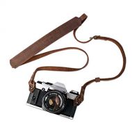 TARION Genuine Leather Camera Strap Adjustable DSLR Shoulder Neck Strap Belt