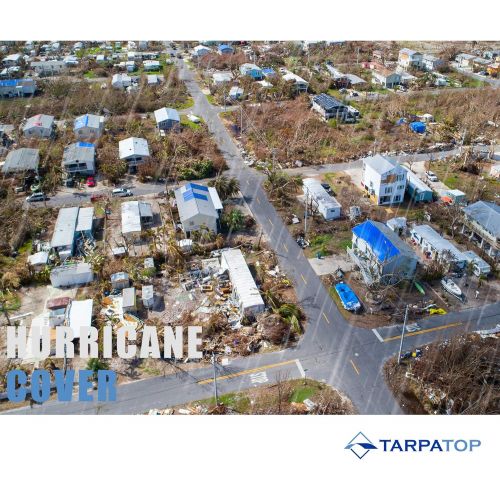  TARPATOP 20X25 Waterproof Multi-Purpose Poly Tarp ? Blue Tarpaulin Protector for Cars, Boats, Construction Contractors, Campers, and Emergency Shelter. Rot, Rust and UV Resistant Protection