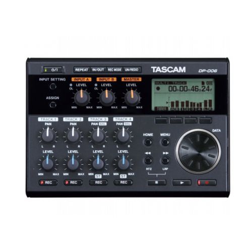  NEW! TASCAM DP-006 Portable 6 Track Digital PocketStudio Recorder w 2GB SD Card