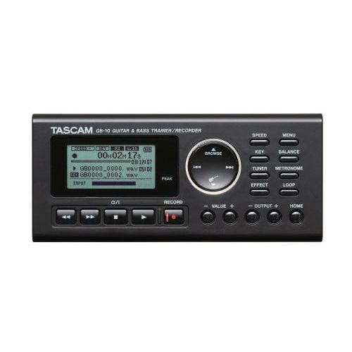 TASCAM Tascam GB10 GuitarBass Trainer With Recorder