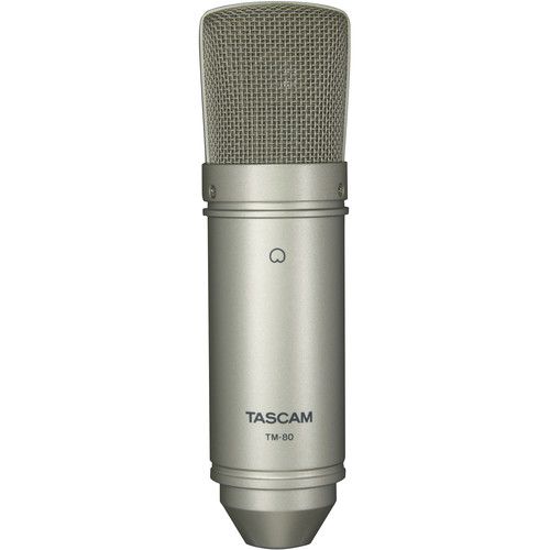  TASCAM TM-80 Large-Diaphragm Cardioid Condenser Microphone