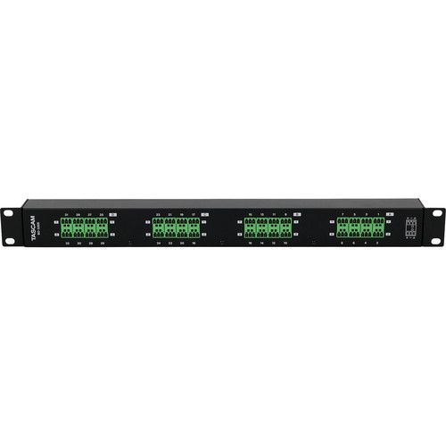  TASCAM BO-32DE Rackmount 32-Channel DB25 to Euroblock I/O Adapter