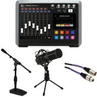 TASCAM Mixcast 4 and TM70 Solo Podcasting Bundle