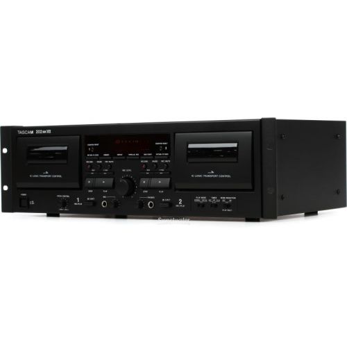  TASCAM 202MKVII Dual Cassette Deck with USB Demo