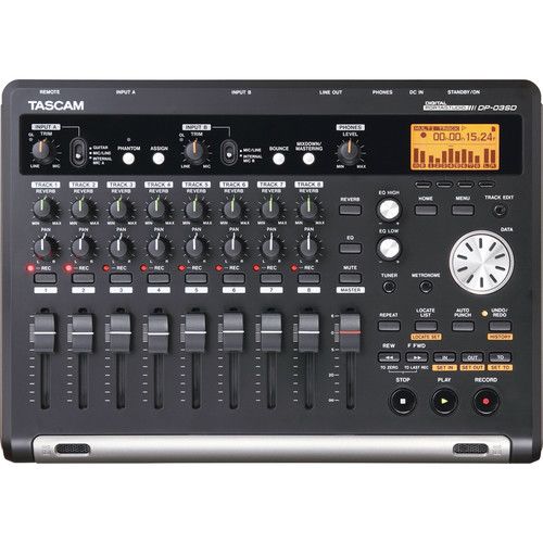  TASCAM DP-03SD Digital Portastudio 8-Track Recorder