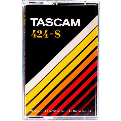  TASCAM Master 424 Studio C-60 High-Bias Type-II Cobalt Cassette (10-Pack)