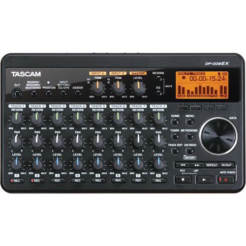  TASCAM DP-008EX 8-Track Digital Pocketstudio