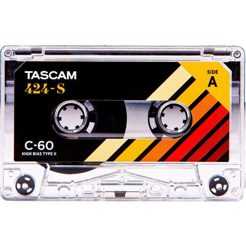  TASCAM Master 424 Studio C-60 High-Bias Type-II Cobalt Cassette