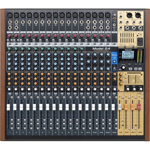  TASCAM Model 24 - Digital Mixer, Recorder, and USB Audio Interface