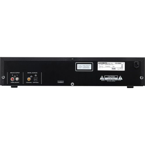  TASCAM CD-200BT Rackmount CD Player With Bluetooth Receiver