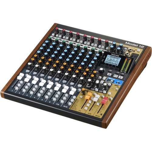  TASCAM Model 12 Integrated Production Suite Mixer/Recorder/USB Interface