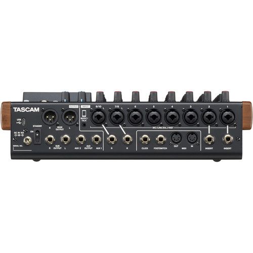  TASCAM Model 12 Integrated Production Suite Mixer/Recorder/USB Interface