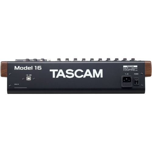  TASCAM Model 16 Hybrid 14-Channel Mixer, Multitrack Recorder, and USB Audio Interface