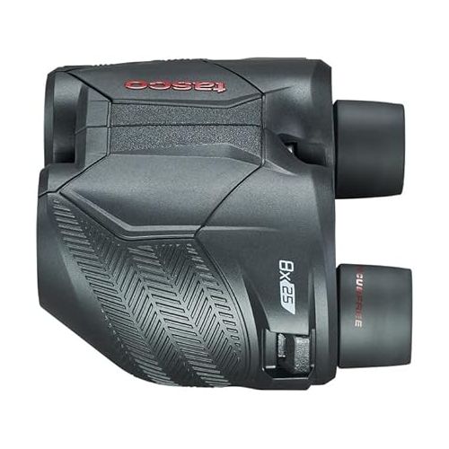  Tasco Focus Free 8x25mm Binocular, Black