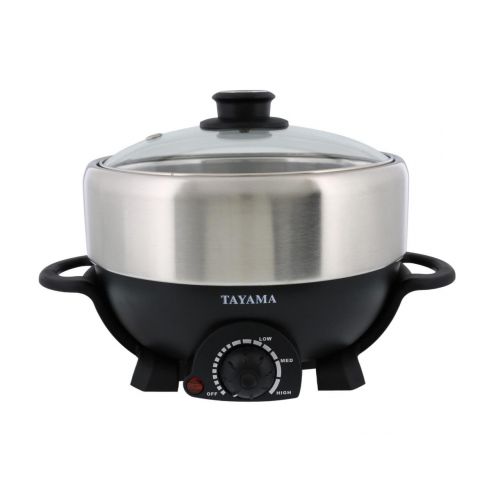  TAYAMA TRMC-40 Shabu and Grill Multi-Cooker, 4 quart, Black