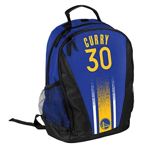  TBFC Golden State Warriors 2016 Stripe Prime Time Backpack School Gym Bag - Stephen Curry #30