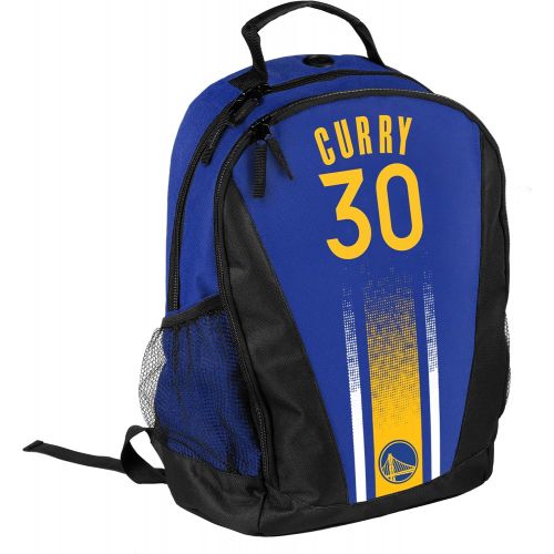  TBFC Golden State Warriors 2016 Stripe Prime Time Backpack School Gym Bag - Stephen Curry #30