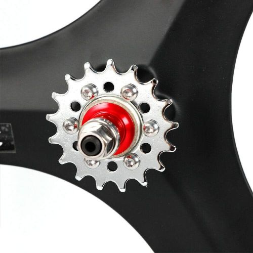  TBVECHI 700c 3-Spoke Single Speed Fixie Bicycle Wheel Front & Rear Set