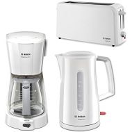 Fruehstuecksserie Bosch Compact Class LS im schicken Weiss/Hellgrau 3 Teile=1Preis