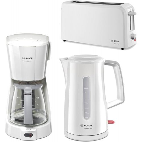  Fruehstuecksserie Bosch Compact Class LS im schicken Weiss/Hellgrau 3 Teile=1Preis