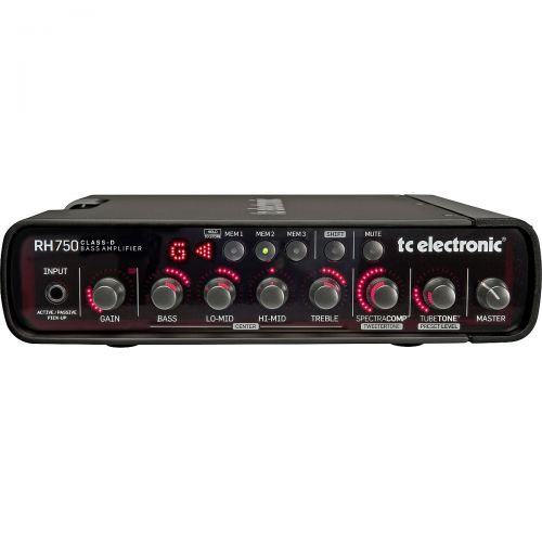  TC Electronic},description:TC Electronic is proud to introduce the latest addition to its line of compact bass amp heads, the RH750. With 750 watts of power (1200W peak) and superi