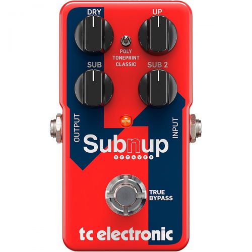 TC Electronic},description:TC Electronics Sub N Up Octaver is the new leader of the pitch-pack. Featuring their superb next-generation octave-engine and individual blend contr
