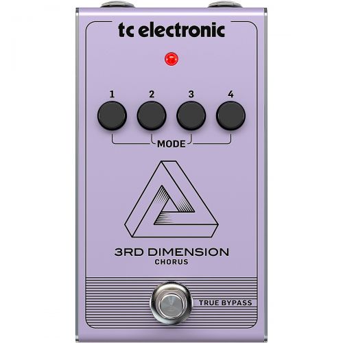  TC Electronic},description:The TC Electronic 3rd Dimension Chorus is a unique type of “motionless” chorus effect that reproduces that recognizable eighties clean tone. It’s full an