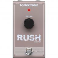 TC Electronic},description:Rush Booster lets you cut through the clutter and take center stage with one single stomp. Its all-analog circuit offers up a whooping 20 dBs of super-tr