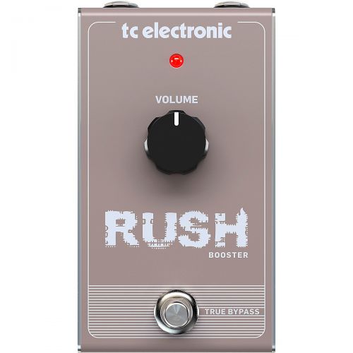  TC Electronic},description:Rush Booster lets you cut through the clutter and take center stage with one single stomp. Its all-analog circuit offers up a whooping 20 dBs of super-tr