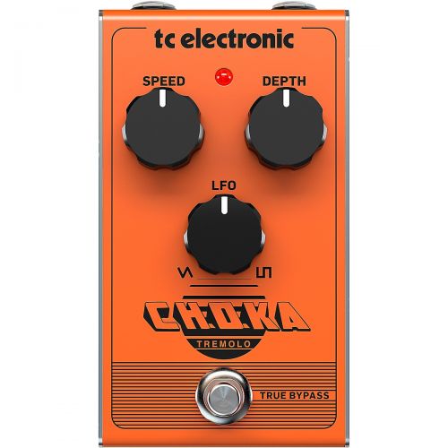  TC Electronic},description:Tremolo is the subtlest and simplest of modulation effects and as such, no good amp should be without it. However, as it turns out, many of them are. TC