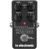TC Electronic},description:The TC Electronic Dark Matter Distortion Guitar Effects Pedal aims to give you that powerful, super-musical roar of an early Plexi - a sound that will sa