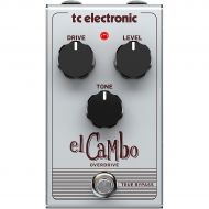 TC Electronic},description:As far as versatile and ubiquitous effects go, an overdrive emulating a pushed tube amp is number one. The TC Electronic El Mocambo will fatten up your t