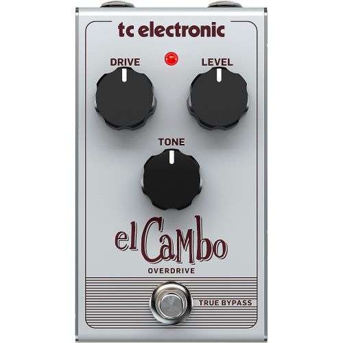  TC Electronic},description:As far as versatile and ubiquitous effects go, an overdrive emulating a pushed tube amp is number one. The TC Electronic El Mocambo will fatten up your t