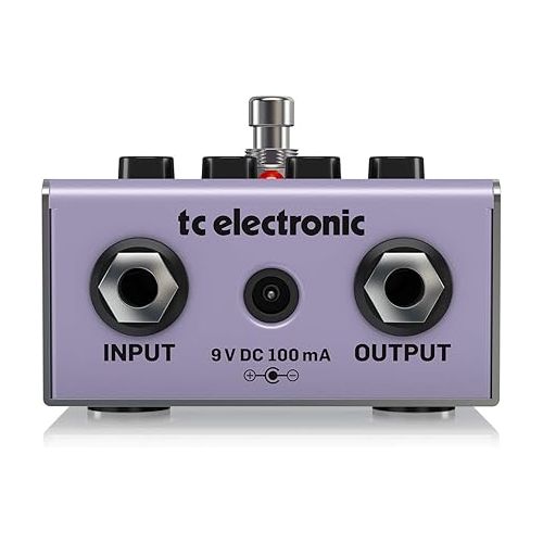  TC Electronic 3RD DIMENSION CHORUS Vintage Analog Chorus Pedal Recreation with 4-Button Effect Selection and BBD Circuitry