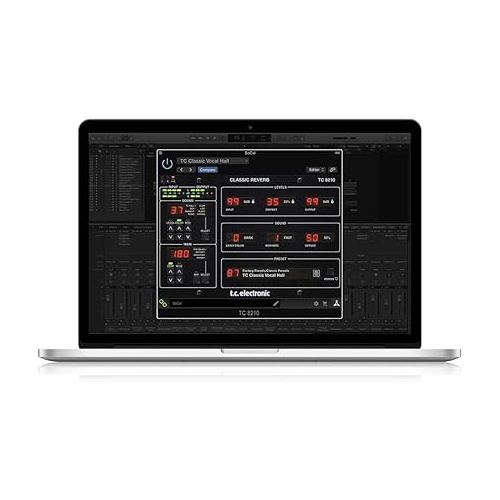  TC Electronic TC8210-DT Classic Mixing Reverb Plug-in with Optional Hardware Controller and Signature Presets