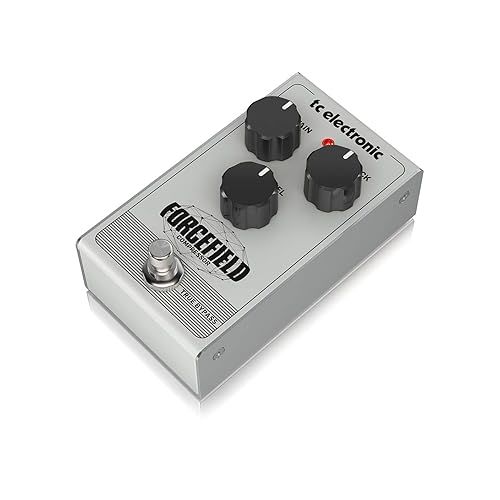  TC Electronic FORCEFIELD COMPRESSOR Classic Compressor/Limiter Pedal with Endless Sustain