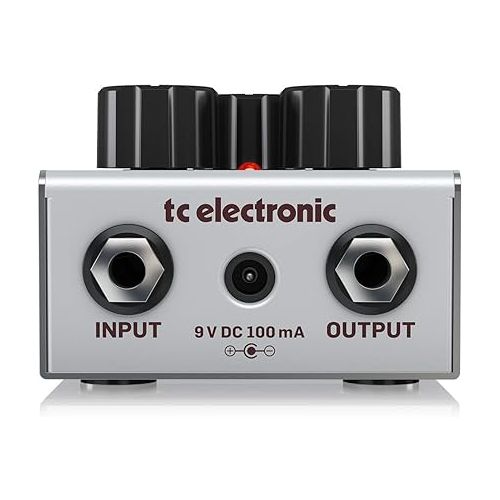  TC Electronic EL CAMBO OVERDRIVE Classic Tube Overdrive Pedal with Intuitive 3-Knob Interface for Essential Blues Rock Tones