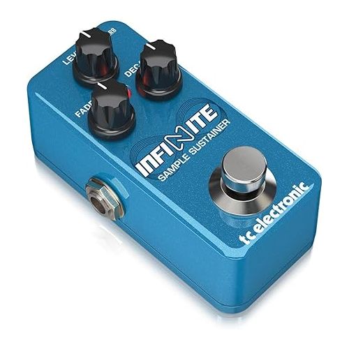  TC Electronic INIFINITE MINI SAMPLE SUSTAINER Sample and Sustain TonePrint Pedal with Simple Controls and a Tiny Footprint