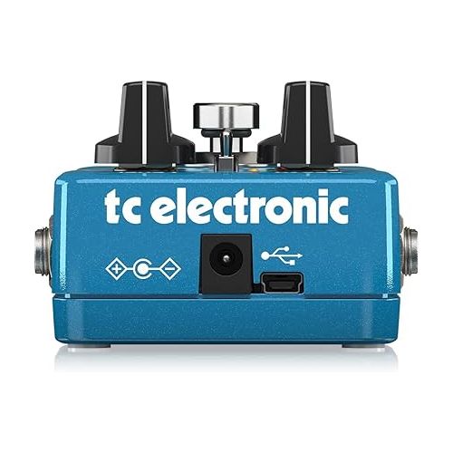  TC Electronic Guitar Delay Effects Pedal, Blue (Infinite Sample Sustainer)