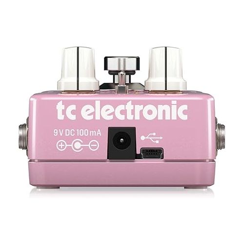  TC Electronic BRAINWAVES PITCH SHIFTER Exceptional Pitch Shifter with Studio-Grade Algorithms, 4 Octave Dual Voices and Groundbreaking MASH Footswitch