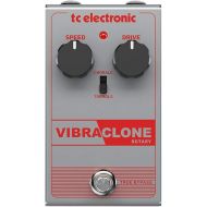 TC Electronic Rotating Speaker Emulator with Simple 2-Knob Interface and Toggle Switch for Classic Rock Tones (VIBRACLONEROTARY)