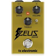 TC Electronic ZEUS DRIVE OVERDRIVE Legendary Dynamic Overdrive Boost Pedal with FAT Mod Switch and Optional Buffered Bypass