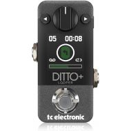 TC Electronic DITTO+ LOOPER Next Generation 60-Minute Multi-session Looper Pedal