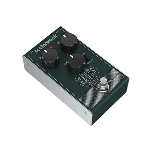  TC Electronic Super-Saturated Tape Echo Pedal with Mod Switch, Delay, Sustain and Volume Controls (GAUSSTAPEECHO)