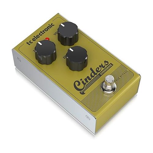  TC Electronic CINDERS OVERDRIVE Tube-Like with Extremely Responsive and Expressive Feel