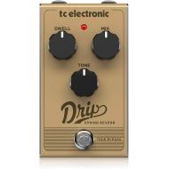 TC Electronic DRIP SPRING REVERB Retro Spring Reverb with Adjustable Dwell, Mix and Tone for Sparkling Reverb Sound