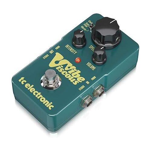  TC Electronic VISCOUS VIBE Awesome Vibe Pedal for Recreating the Legendary 